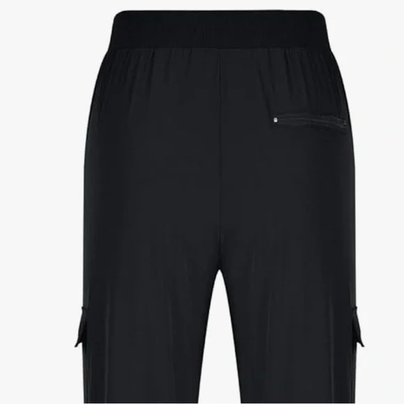 All In Motion Black Women's Cargo Drawstring Quick Dry Joggers Size S NWOT - Picture 2 of 8